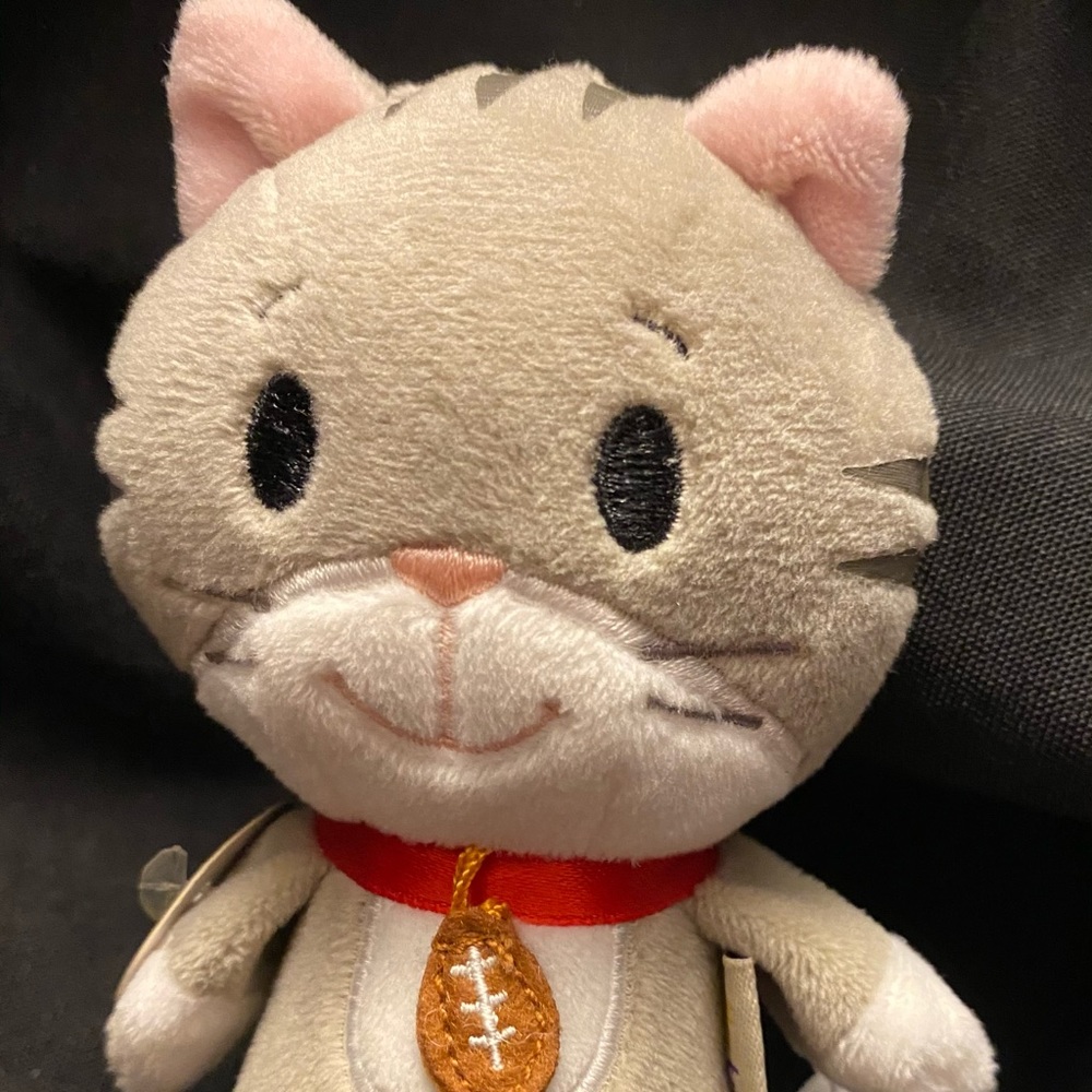 Hallmark-Itty Bitty Cat w/Football tie-Limited